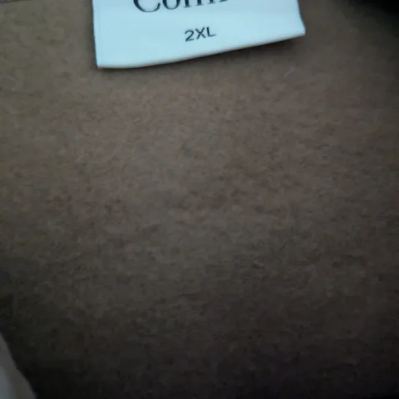 Nwot Comfrt Zip Affirmation Hoodie In Color Teddy Size 2XL - Picture 8 of 9